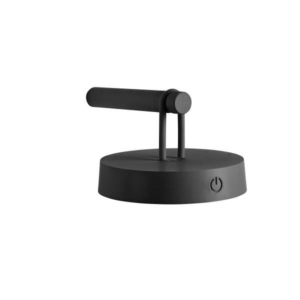 LED-Wandleuchte Arma - Eisen - 1-flammig - Schwarz