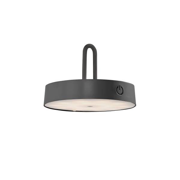 LED-Wandleuchte Arma - Eisen - 1-flammig - Schwarz