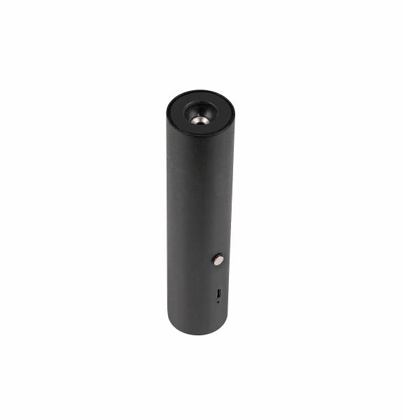 LED-Pendelleuchte Attach - Polycarbonat - 1-flammig - Schwarz