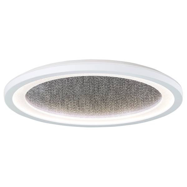 LED-Deckenleuchte Tanida - Kunststoff - 1-flammig - Weiß - Durchmesser: 30 cm - RGB / Multicolor - Warmweiß - Kaltweiß
