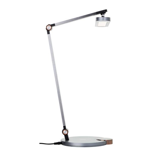 LED-Schreibtischlampe Officehero - Aluminium - 1-flammig - Silber