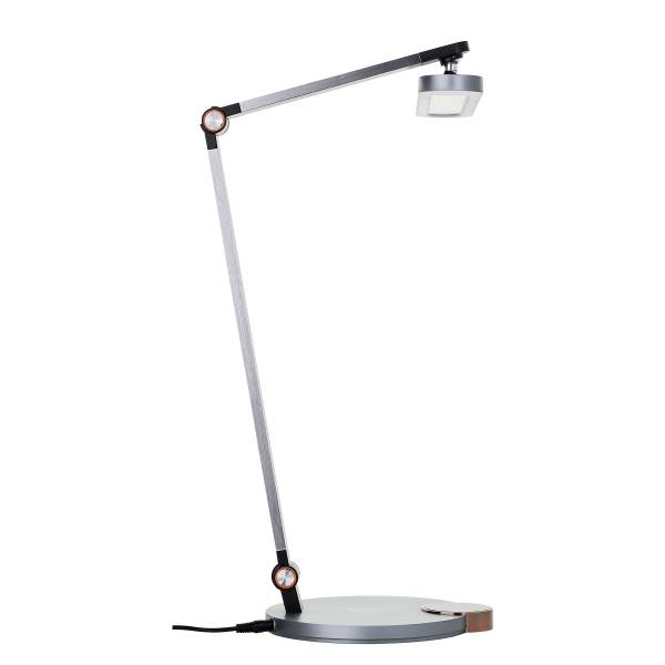 LED-Schreibtischlampe Officehero - Aluminium - 1-flammig - Silber