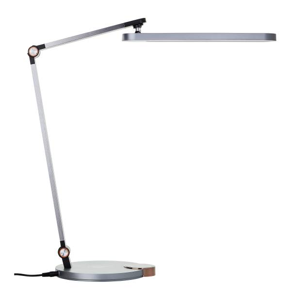 LED-Schreibtischlampe Officehero - Aluminium - 1-flammig - Silber