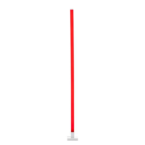 LED-Stehleuchte Neele - Kunststoff - 1-flammig - Weiß