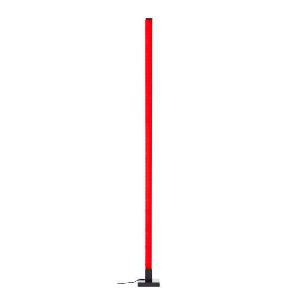 LED-Stehleuchte Neele - Kunststoff - 1-flammig - Schwarz