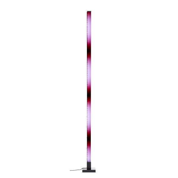 LED-Stehleuchte Neele - Kunststoff - 1-flammig - Schwarz