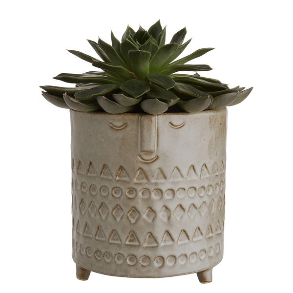 Blumentopf ETHNO 2er-Set - Porzellan