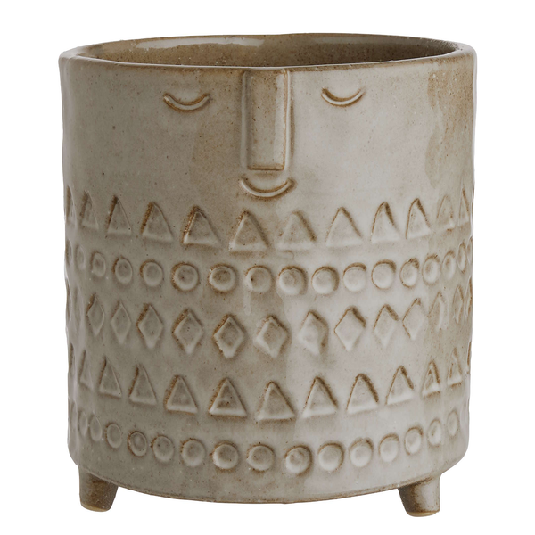 Blumentopf ETHNO 2er-Set - Porzellan