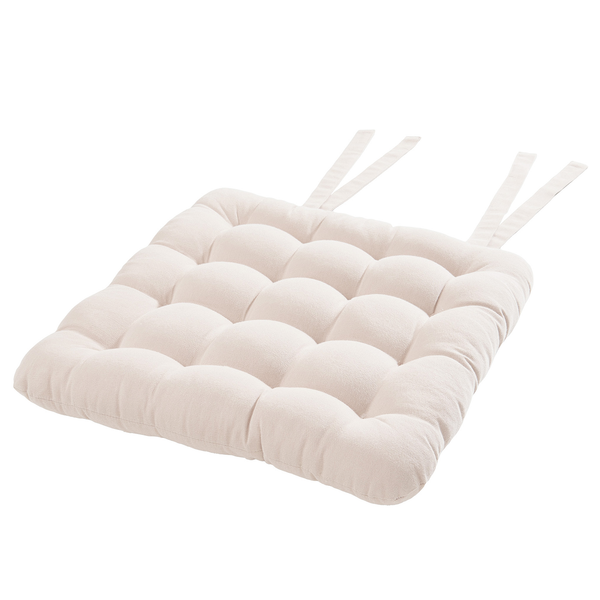 Stuhlkissen SOLID 4er-Set - Baumwolle / Polyester