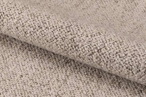 Polsterstuhl MORINI 2er-Set - Bouclé Stoff Moena: Beige