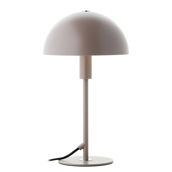 Tischleuchte Lillian - Eisen - 1-flammig - Taupe