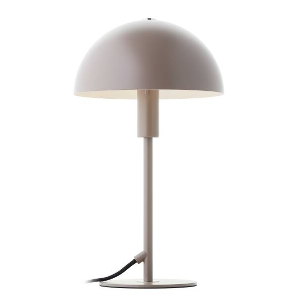 Tischleuchte Lillian - Eisen - 1-flammig - Taupe