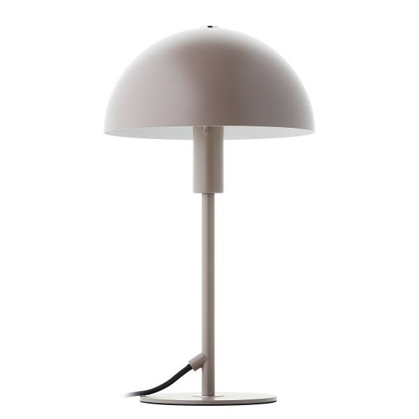 Tischleuchte Lillian - Eisen - 1-flammig - Taupe