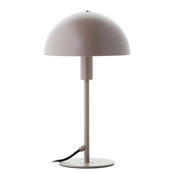 Tischleuchte Lillian - Eisen - 1-flammig - Taupe