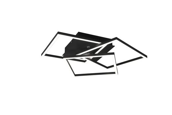 LED-Deckenleuchte Mobile - Eisen - 1-flammig - Schwarz