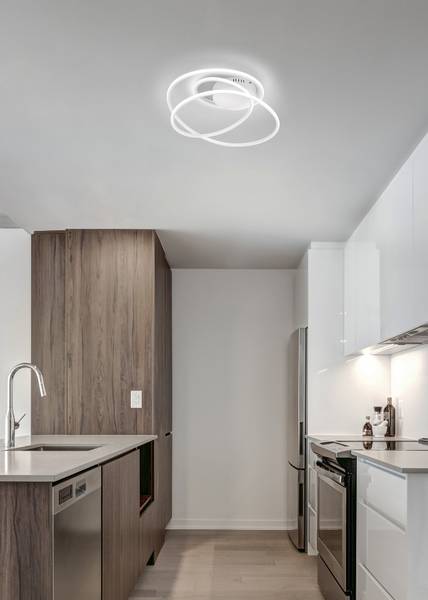 LED-Deckenleuchte Bologna - Eisen - 1-flammig - Weiß