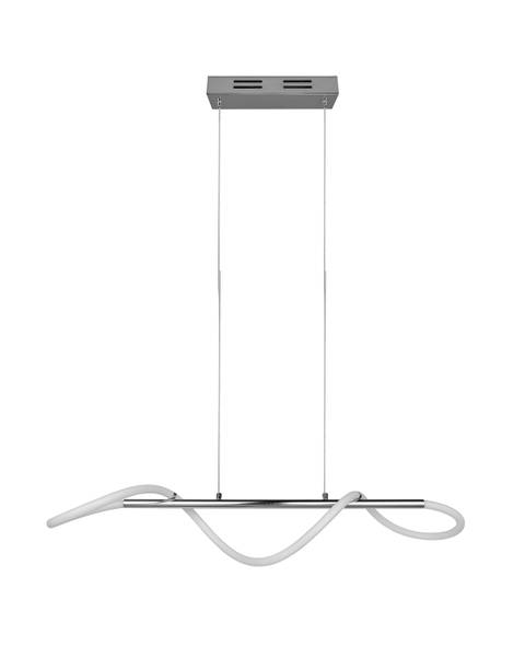 LED-Pendelleuchte Argos - Eisen - Silber - 1-flammig