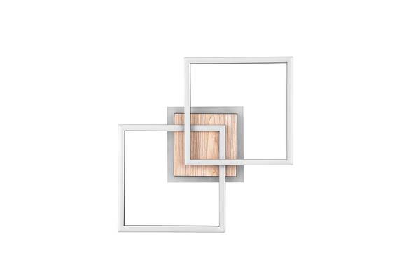 LED-Deckenleuchte Giro - Eisen - Braun / Schwarz - 1-flammig