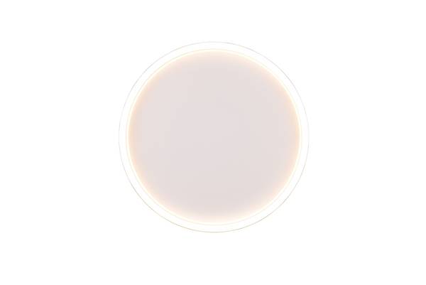 LED-Deckenleuchte Rotonda Rund - Eisen - 1-flammig - Weiß