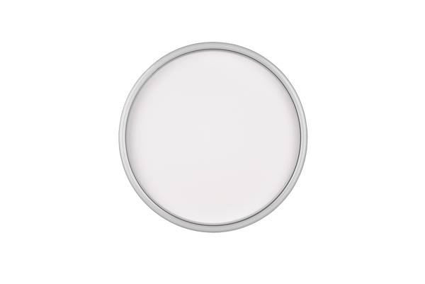 LED-Deckenleuchte Rotonda Rund - Eisen - 1-flammig - Schwarz