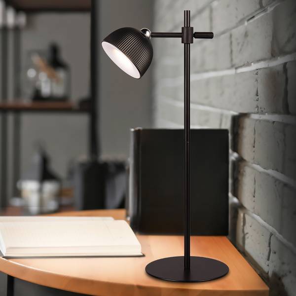 LED-Tischleuchte Maxima - Kunststoff - 1-flammig - Schwarz