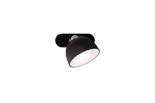 LED-Tischleuchte Maxima - Kunststoff - 1-flammig - Schwarz