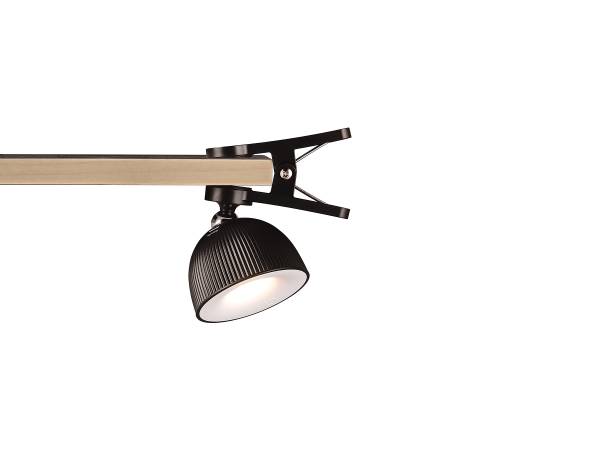 LED-Tischleuchte Maxima - Kunststoff - 1-flammig - Schwarz