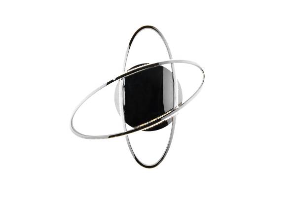 LED-Deckenleuchte Lane - Eisen - 1-flammig - Silber