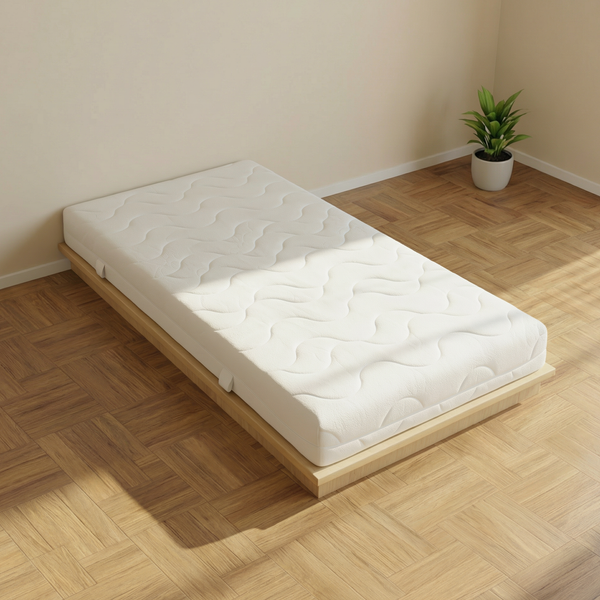 7-Zonen Kaltschaummatratze Double Deluxe - Weiß - 90 x 200cm - H3
