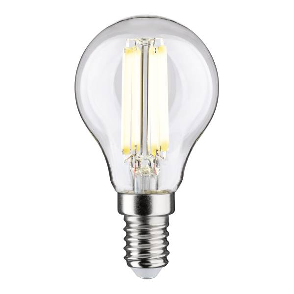 LED-Leuchtmittel Eco-Line Tropfen - Klarglas - Transparent - 1er Set - Kaltweiß