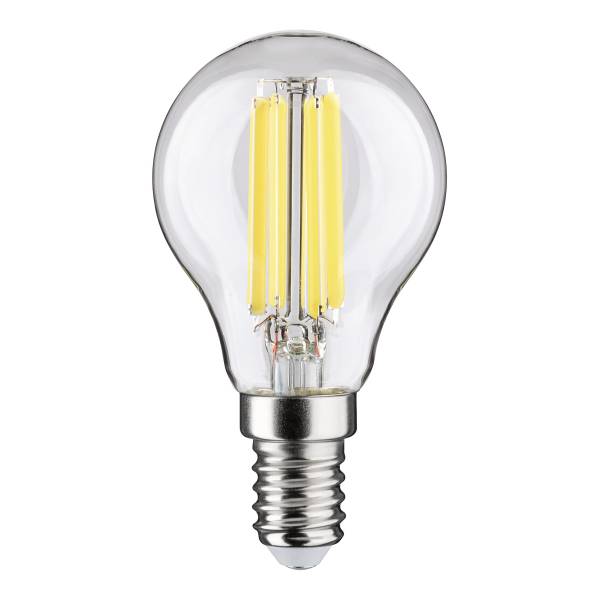 LED-Leuchtmittel Eco-Line Tropfen - Klarglas - Transparent - 1er Set - Kaltweiß