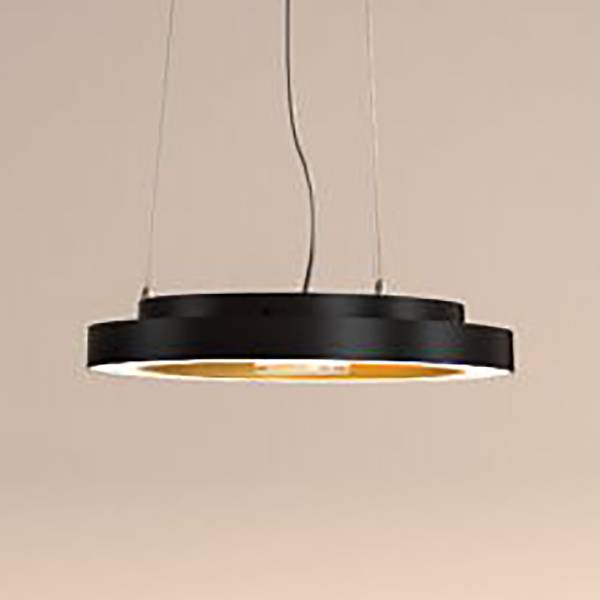 Pendelaufhängung Volea - Aluminium - Schwarz