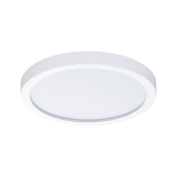 LED-Deckenleuchte Alya - Kunststoff - Weiß - 1-flammig - Durchmesser: 23 cm