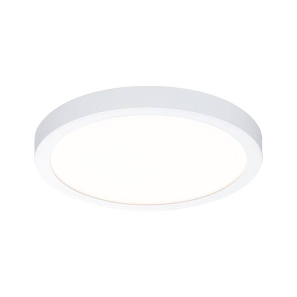 LED-Deckenleuchte Alya - Kunststoff - Weiß - 1-flammig - Durchmesser: 23 cm