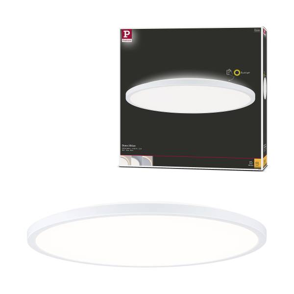 LED-Deckenleuchte Atria Shine Sep Switch - Kunststoff - Weiß - 1-flammig - Durchmesser: 40 cm - Warmweiß