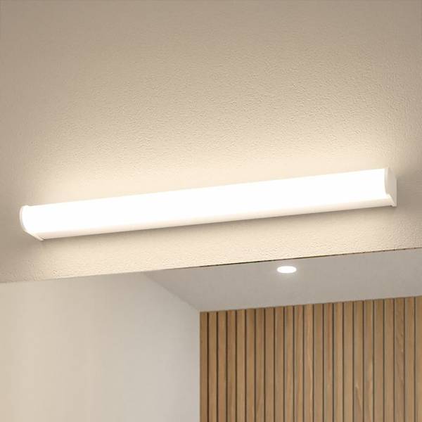 LED-Badleuchte Arneb - Acrylglas / Aluminium - 1-flammig - Weiß - Breite: 59 cm