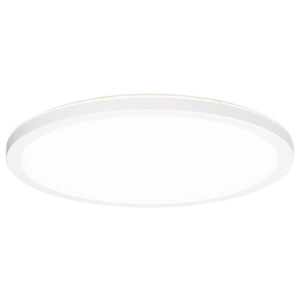 LED-Deckenleuchte Atria Shine Backlight - Kunststoff - Weiß - 1-flammig - Durchmesser: 29 cm