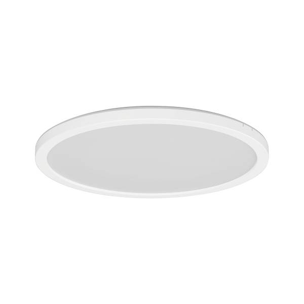 LED-Deckenleuchte Atria Shine Backlight - Kunststoff - Weiß - 1-flammig - Durchmesser: 29 cm