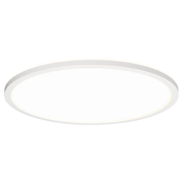 LED-Deckenleuchte Atria Shine Backlight - Kunststoff - Weiß - 1-flammig - Durchmesser: 42 cm