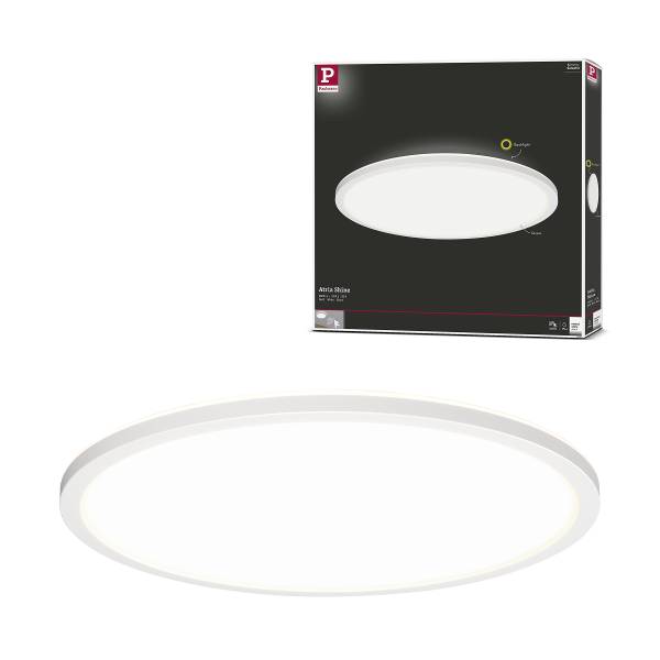 LED-Deckenleuchte Atria Shine Backlight - Kunststoff - Weiß - 1-flammig - Durchmesser: 42 cm