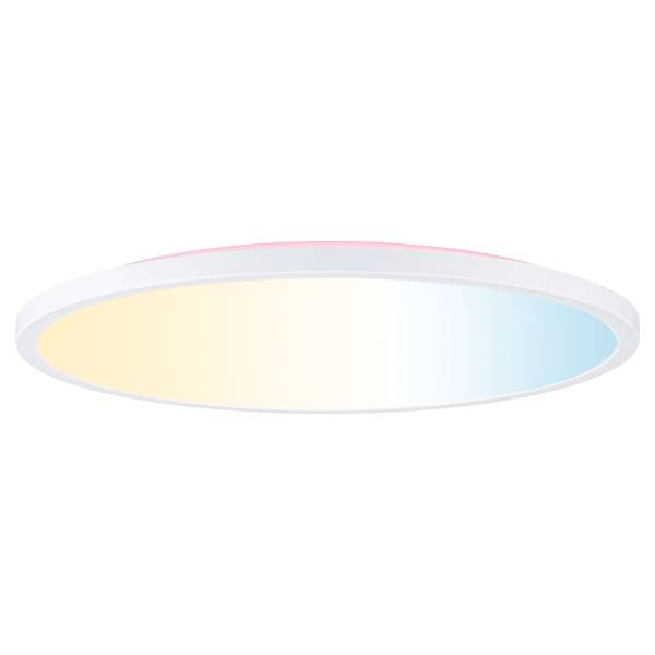 LED-Deckenleuchte Atria Shine Sep Switch - Kunststoff - Weiß - 1-flammig - Durchmesser: 40 cm - RGB / Multicolor