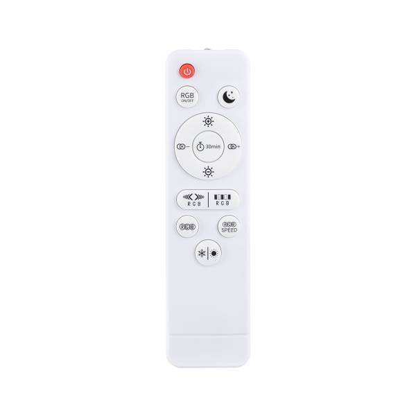 LED-Deckenleuchte Atria Shine Sep Switch - Kunststoff - Weiß - 1-flammig - Durchmesser: 40 cm - RGB / Multicolor