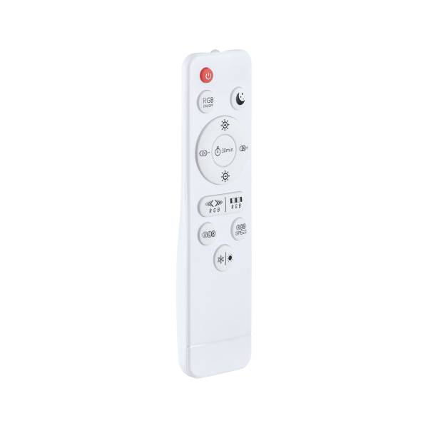 LED-Deckenleuchte Atria Shine Sep Switch - Kunststoff - Weiß - 1-flammig - Durchmesser: 40 cm - RGB / Multicolor
