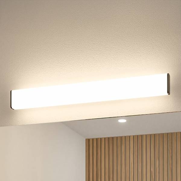 LED-Badleuchte Nembus - Acrylglas / Aluminium - 1-flammig - Schwarz