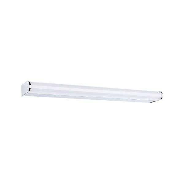 LED-Badleuchte Arneb - Acrylglas / Aluminium - 1-flammig - Chrom / Weiß - Breite: 59 cm