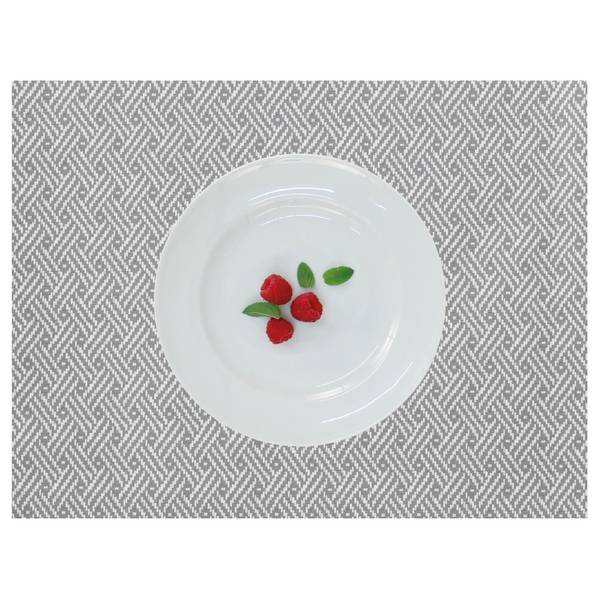 Tischset Match - Mischgewebe - Grau