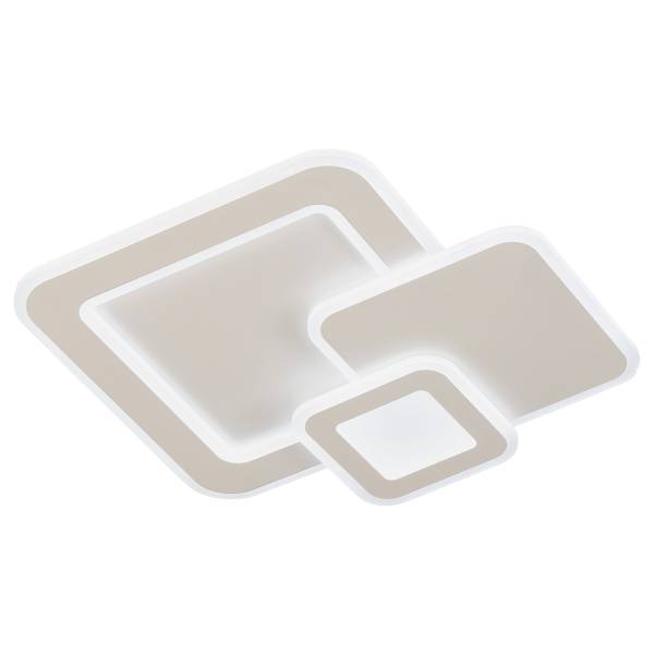 LED-Deckenleuchte Joster - Eisen / Acrylglas - Weiß - 1-flammig