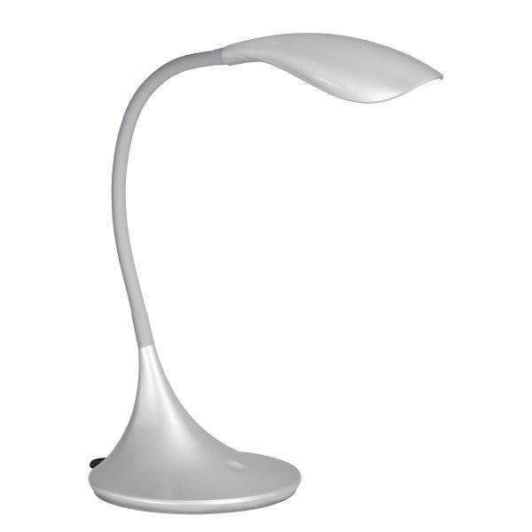 LED-Tischleuchte Nil - Acrylglas - 1-flammig - Silber
