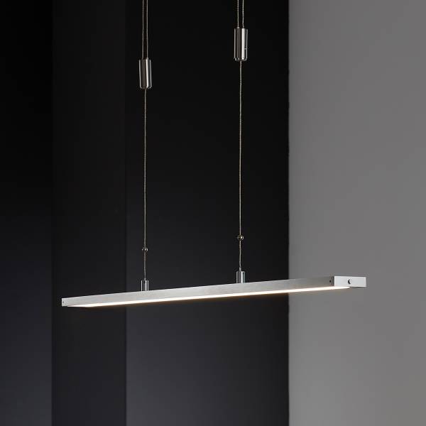 LED-Pendelleuchte Metz - Eisen - 1-flammig - Breite: 90 cm