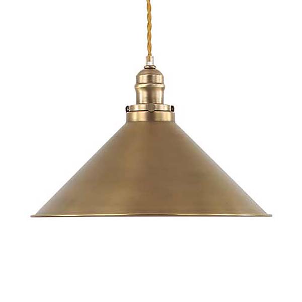 Pendelleuchte Provence - Stahl - 1-flammig - Messing